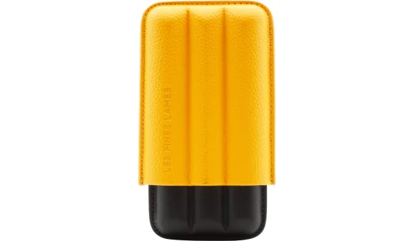 Custodia per sigari Les Fines Lames Trio Giallo