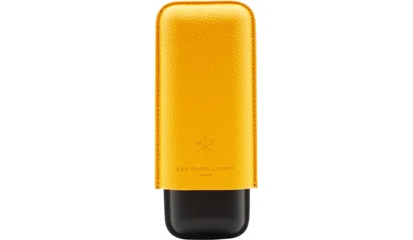 Custodia per sigari Les Fines Lames Duo Giallo
