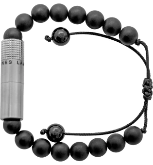 Les Fines Lames Bohrer Armband Onyx Matt