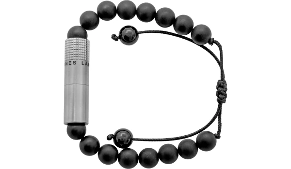 Les Fines Lames Bohrer Armband Onyx Matt