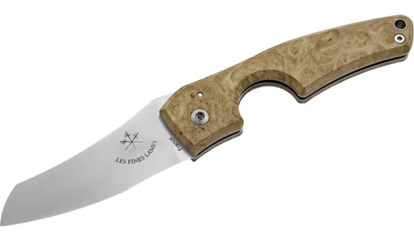 Coltello per Sigari Les Fines Lames Le Petit in Radica di Acacia