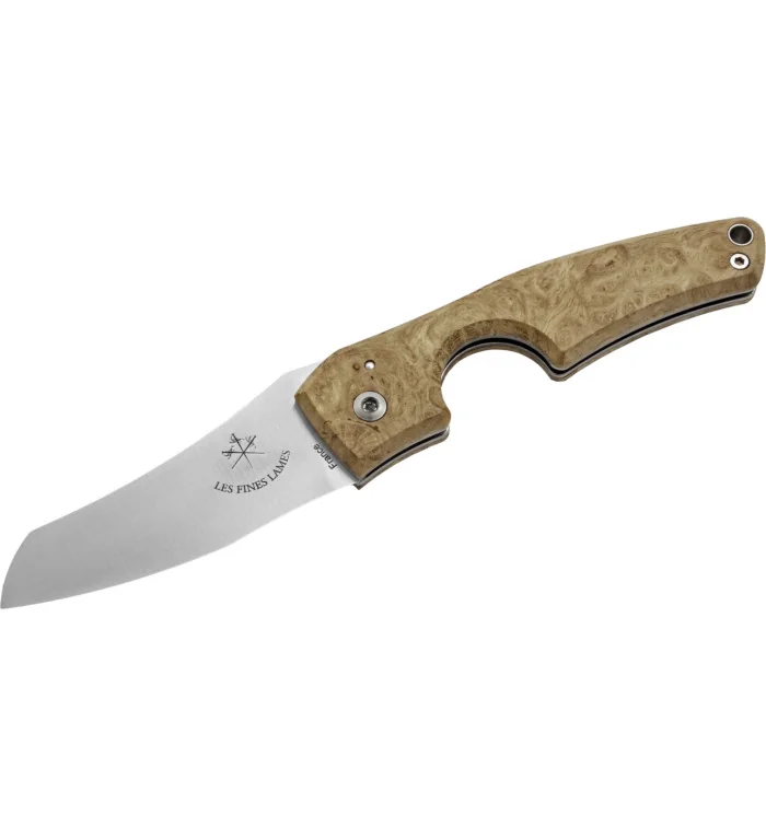 Coltello per Sigari Les Fines Lames Le Petit in Radica di Acacia