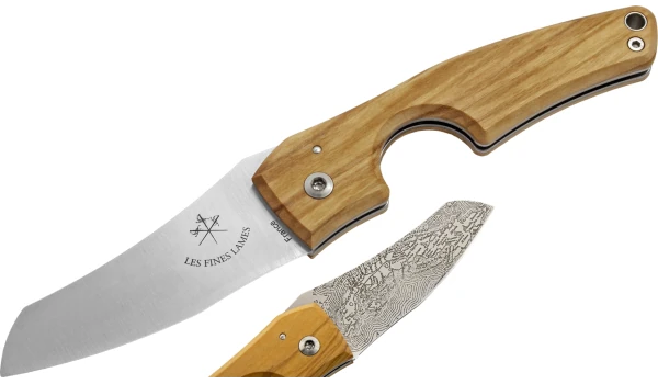 Coltello per Sigari Les Fines Lames Le Petit Compass Olivo