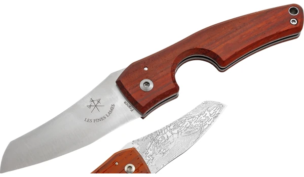 Coltello per Sigari Les Fines Lames Le Petit Compass Padouk