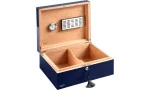 Humidor Caseti Paris blu scuro