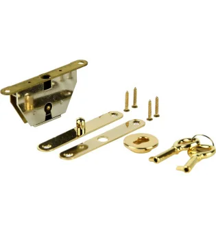 Set di Serrature a Cilindro per Humidor Oro