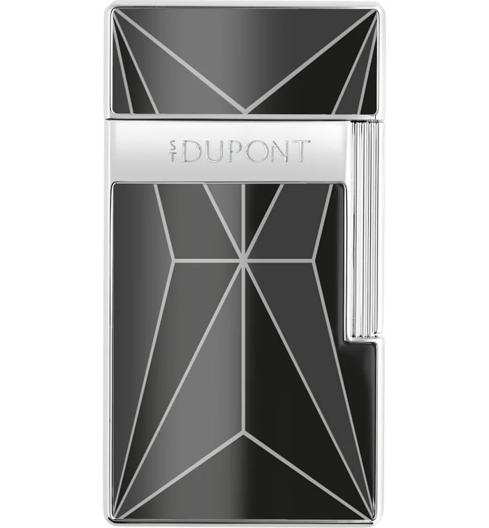 Briquet S.T. Dupont Biggy Fire X Noir Chrome 025277