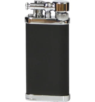 IM Corona accendino per pipa Old Boy cromato/nero