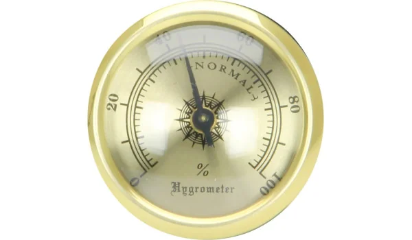 Hygrometer Basis gold