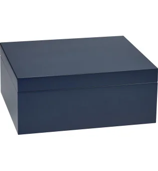 Cave à cigares adorini Medium Deluxe bleu nuit