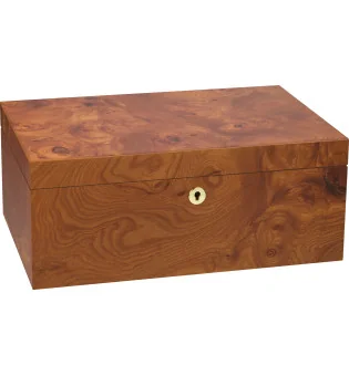 Humidor adorini in Radica di Olmo Grande Specially Selected