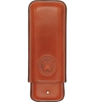 Étui à Cigares Bulldog de Dunhill Corona Extra Marron 2