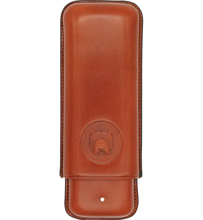 Étui à Cigares Bulldog de Dunhill Corona Extra Marron 2
