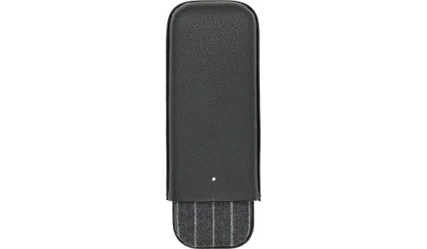 Dunhill Zigarrenetui Highland schwarz und grau