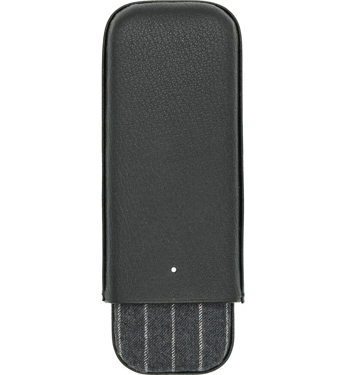 Dunhill Zigarrenetui Highland schwarz und grau