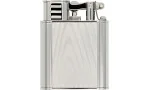 Accendino Dunhill Unique Turbo Moire Texture Plate Palladio