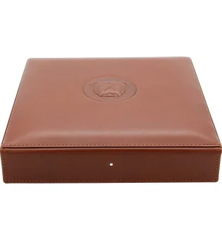 Humidor da Viaggio Bulldog by Dunhill 10 Marrone