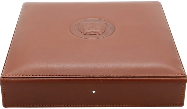 Humidor da Viaggio Bulldog by Dunhill 10 Marrone