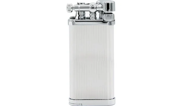 IM Corona pipe Briquet Old Boy chrome à rayures
 photo 6