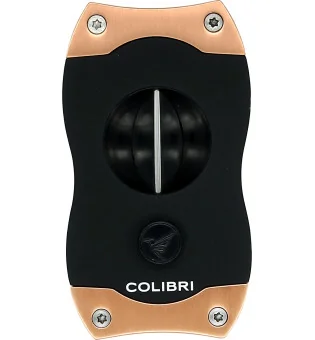 Colibri V-Cut Coupe-Cigare Noir / Rose Or