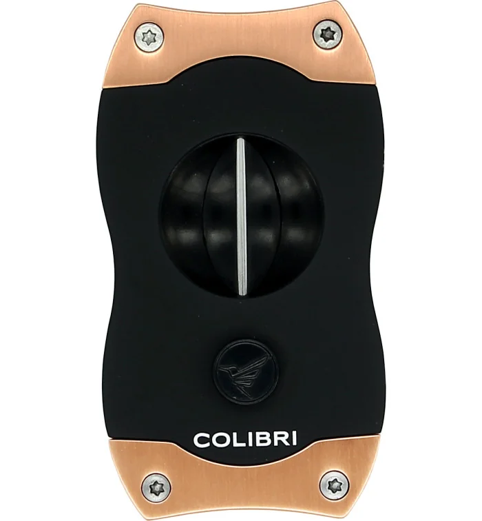 Colibri V-Cut Zigarrencutter schwarz / rotgold Foto 6