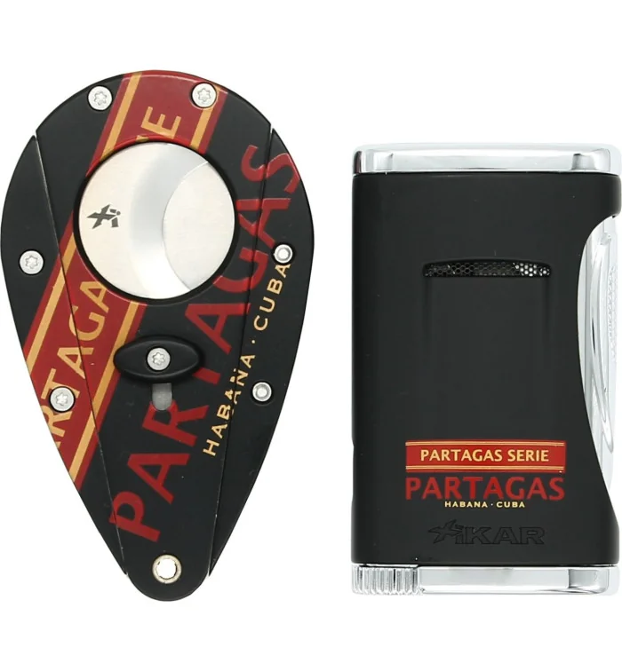 Coupe-cigare & Briquet Set Partagas série Xikar 2017 photo 4