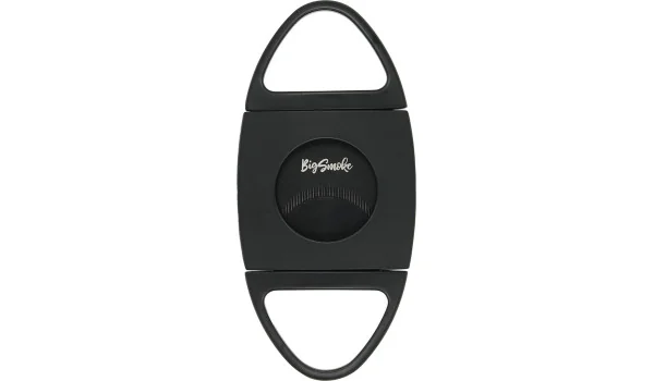 Coupe-cigare BigSmoke tout noir, lames noires dentelées photo 3