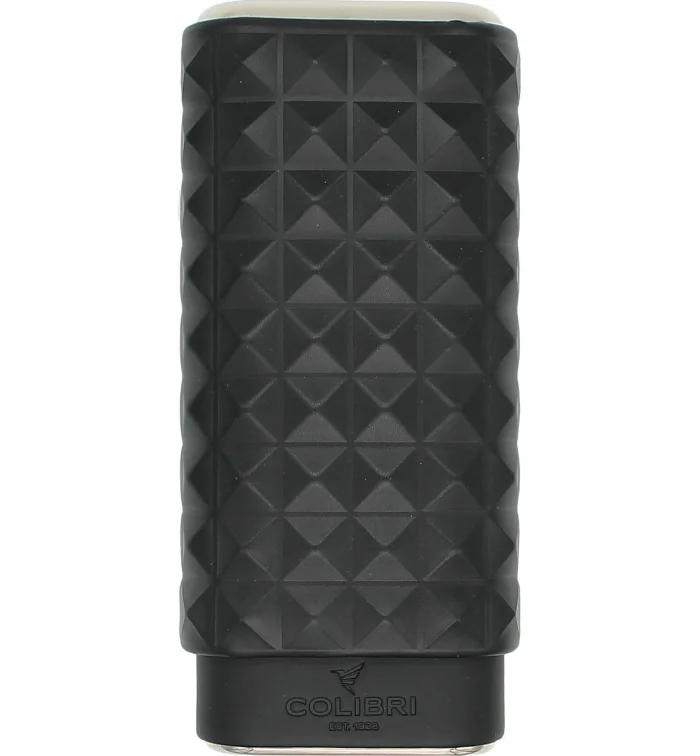 Custodia per Sigari Colibri Quasar Nero e Cromo