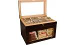 Humidor adorini Portico Deluxe Marrone foto 30