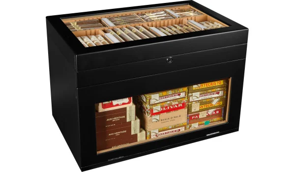 adorini Humidor Portico Deluxe schwarz Foto 13