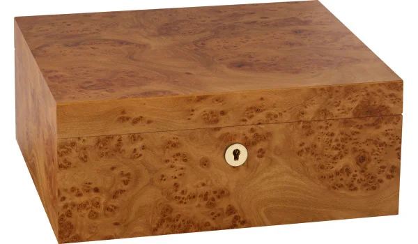 Cave à cigares adorini Catania Elm Burl Medium Deluxe