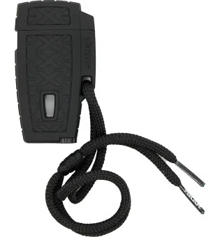 Briquet Xikar storm Stratosphere noir flamme turbo