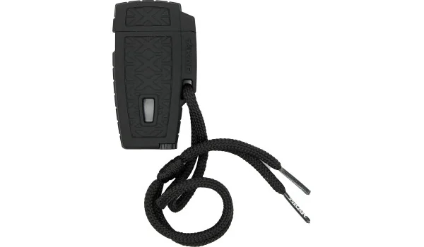 Xikar Sturmfeuerzeug Stratosphere schwarz, Turboflamme Foto 2