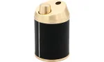 Briquet de Table Jet Edge noir et or adorini photo 6