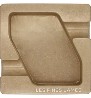 Cendrier Dyad « Les Fines Lames » en béton, couleur Coyote Tan