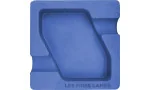 Les Fines Lames Dyad Aschenbecher Blau Foto 2