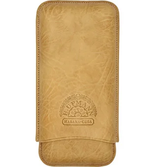 Custodia per Sigari H.Upmann marrone per 3 sigari