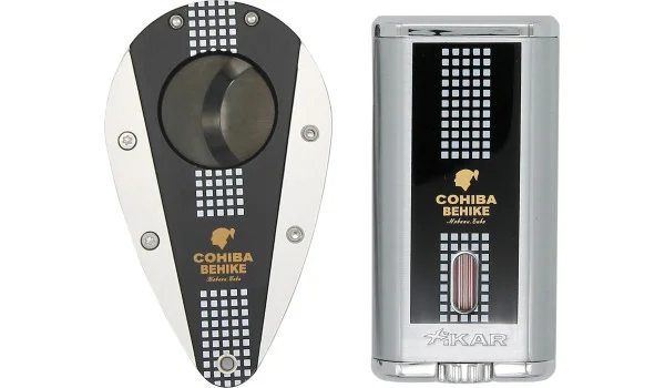 Set coupe-cigare et briquet Xikar Cohiba Behike