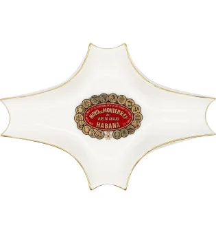 Posacenere Hoyo de Monterrey Bianco Piccolo