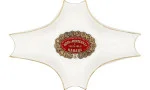 Posacenere Hoyo de Monterrey bianco piccolo