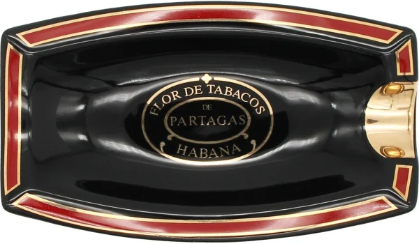 Cendrier Partagas noir simple