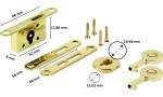 Cave à cigares Swing bolt Lock Standard Set Or photo 5