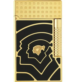S.T. Dupont Le Grand Lighter Cohiba 60 noir et or C23472CL