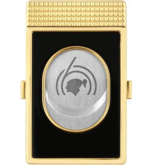 S.T. Dupont Slim Zigarrenabschneider Cohiba 60 schwarz und gold 003472