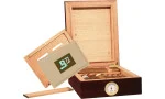 BigSmoke Humidor klein braun inkl. Boveda Pack 72%