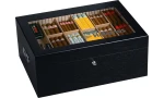 Habanos Gastrohumidor Seidenschwarz Foto 6