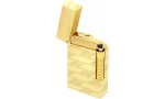 S.T. Dupont Le Grand Feuerzeug Gelbgold Guilloche Monogram C23178 Foto 3