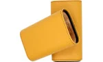 Custodia in Pelle per Sigari Giallo / Carbonio foto 4