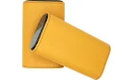 Custodia in Pelle per Sigari Giallo / Carbonio foto 10