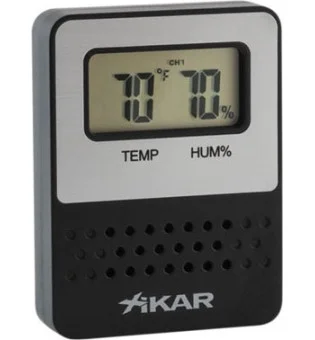 Xikar PuroTemp Digitales Hygrometer mit kabellosem Fernsensor